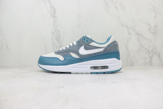 Nike Air Max 1 - Blanc / Bleu clair