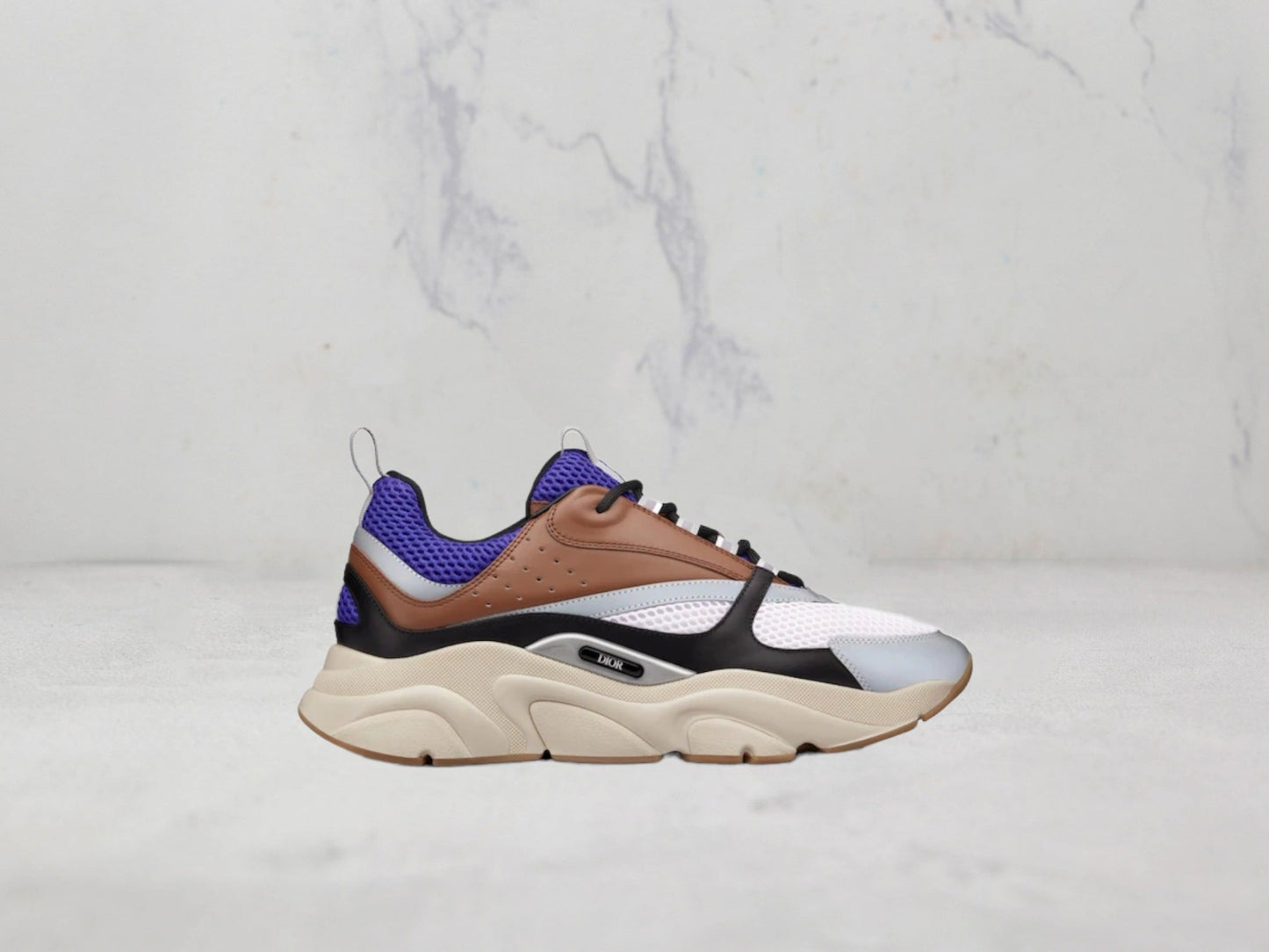 Sneaker Dior B22 - Blanc / Marron