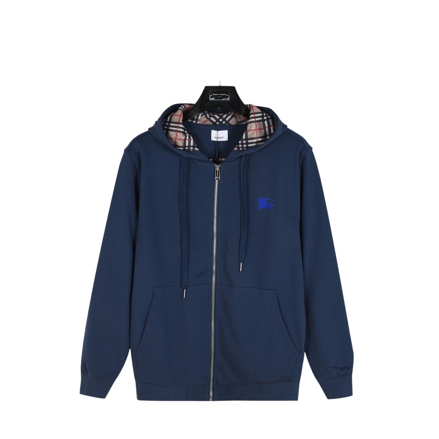 Pull à capuche Burberry - Bleu marine