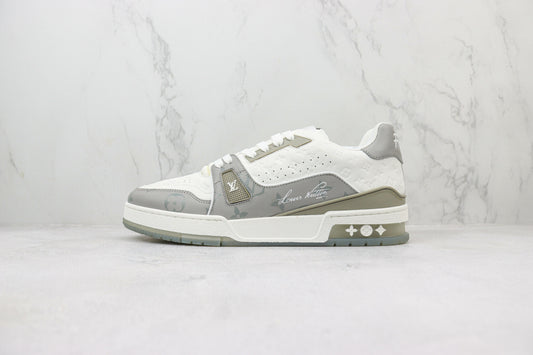 Louis Vuitton Sneaker LV Trainer - Blanc / Gris