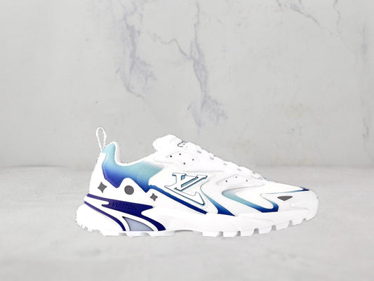 Louis Vuitton Sneaker Runner Tatic - Blanc / Bleu Marine