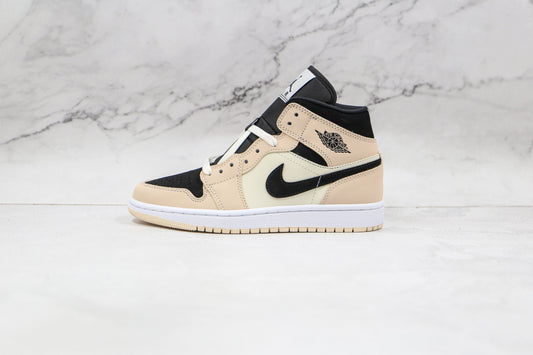 Jordan 1 Mid Barely Orange - 