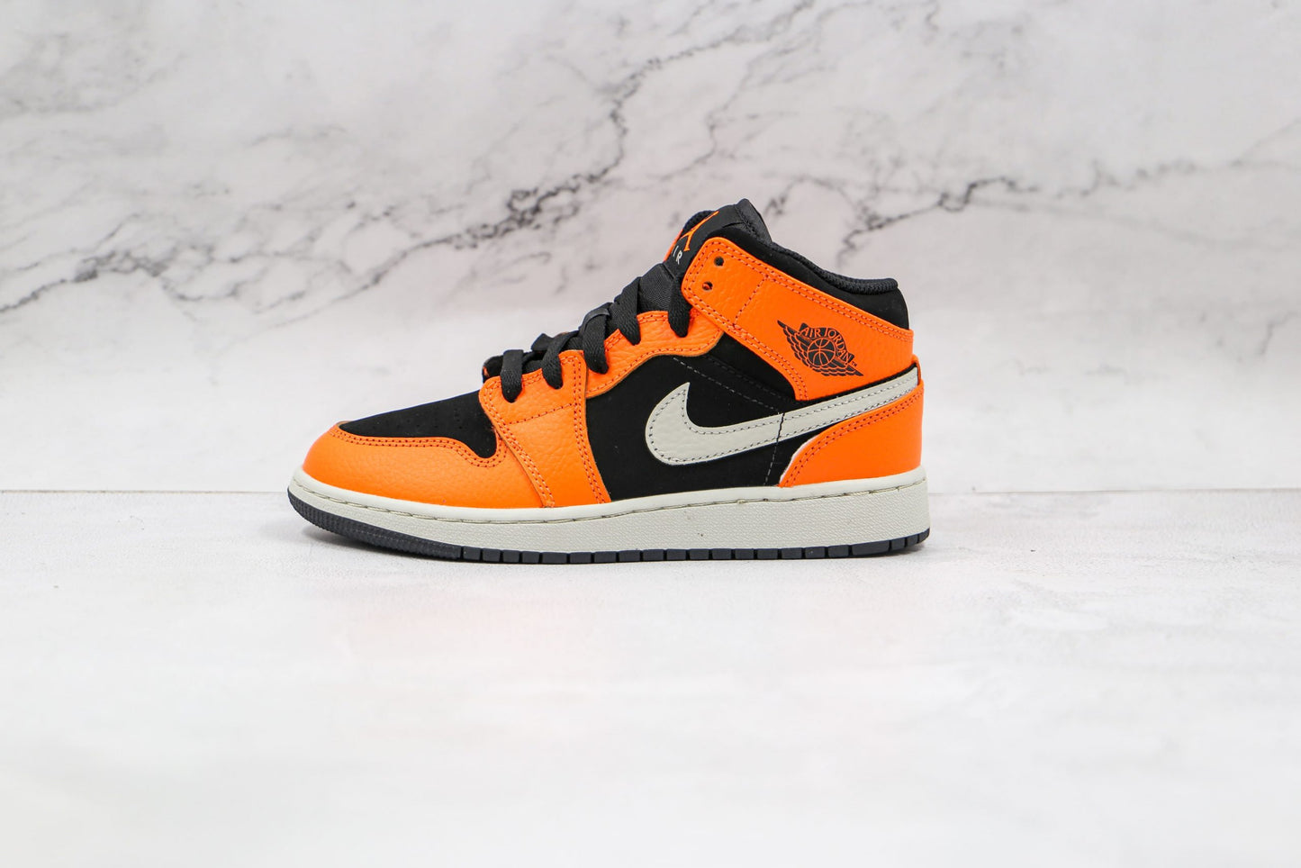 Jordan 1 Mid Black Cone - 