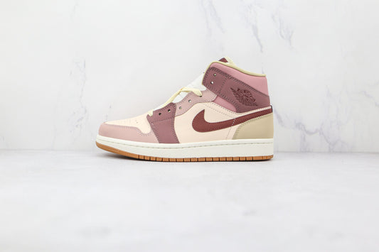 Jordan 1 Mid SE Dark Pony Smoky Mauve - 