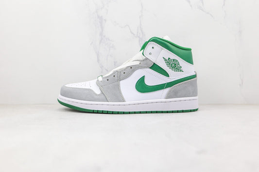 Jordan 1 Mid SE Grey Green - 