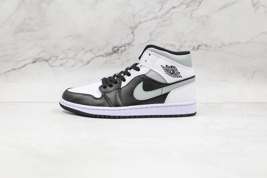 Jordan 1 Mid White Shadow - 