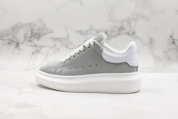 Alexander McQueen Oversize - Blanc / Gris