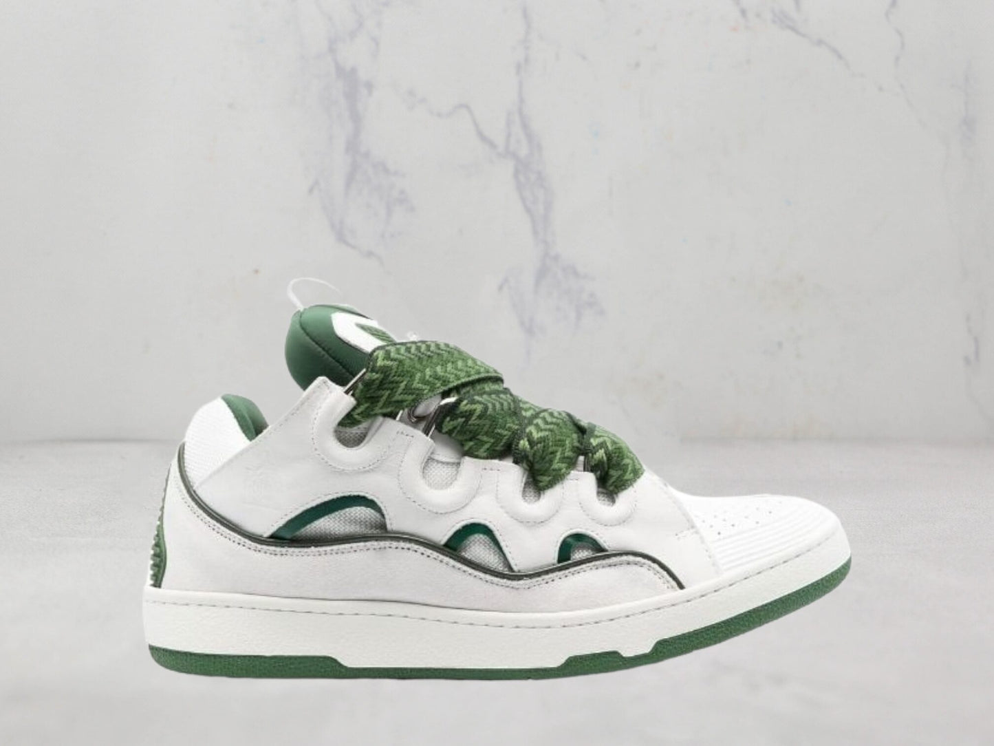 Lanvin Curb - Blanc / Vert