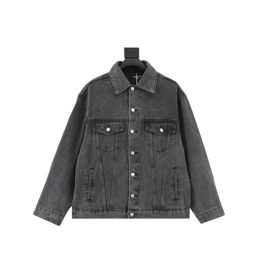 Veste en jeans Balenciaga - Noir