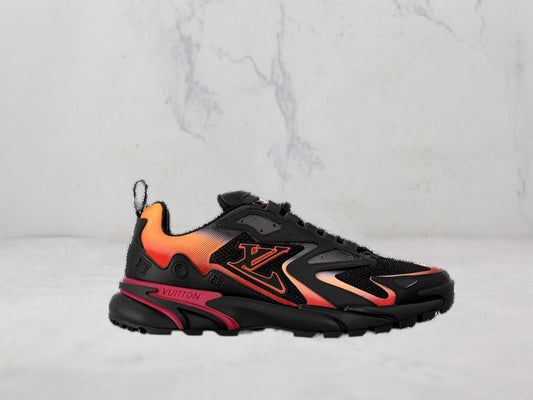 Louis Vuitton Sneaker Runner Tatic - Noir / orange