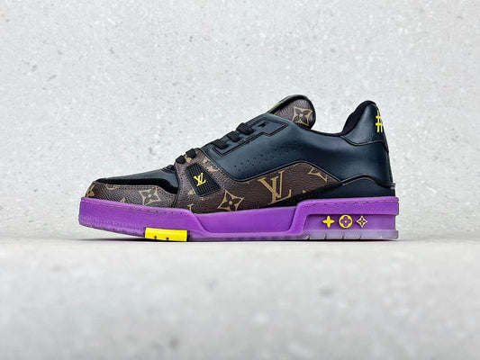Louis Vuitton Sneaker LV Trainer - Noir / violet
