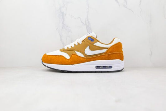 Nike Air Max 1 - Blanc / Marron