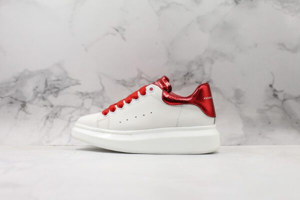 Alexander McQueen Oversize – Lacets - Rouge