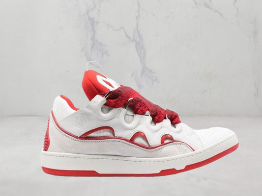 Lanvin Curb - Blanc / Rouge