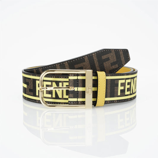 Ceinture Fendi - Jaune