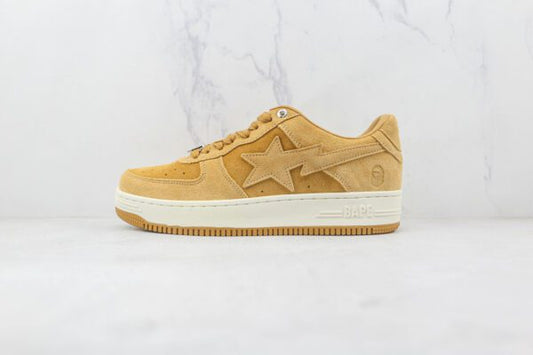 Bape A Bathing ape sta low - Blanc / Marron