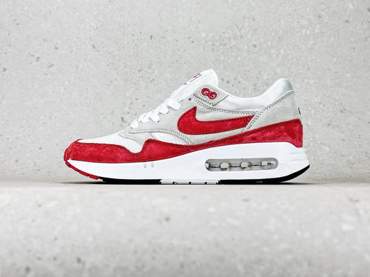 Nike Air Max 1 - Blanc / Rouge