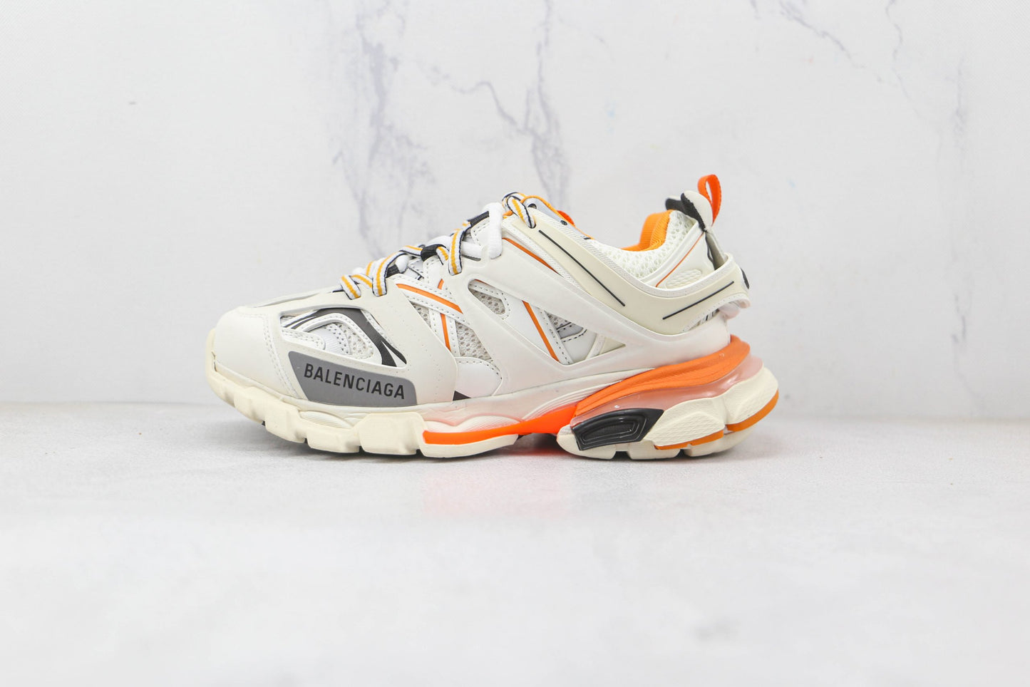 Balenciaga Track - Blanc / Orange
