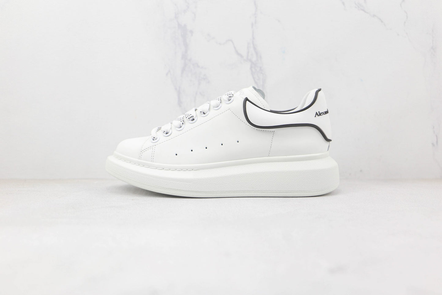 Alexander McQueen Oversize – Bicolores - Noir